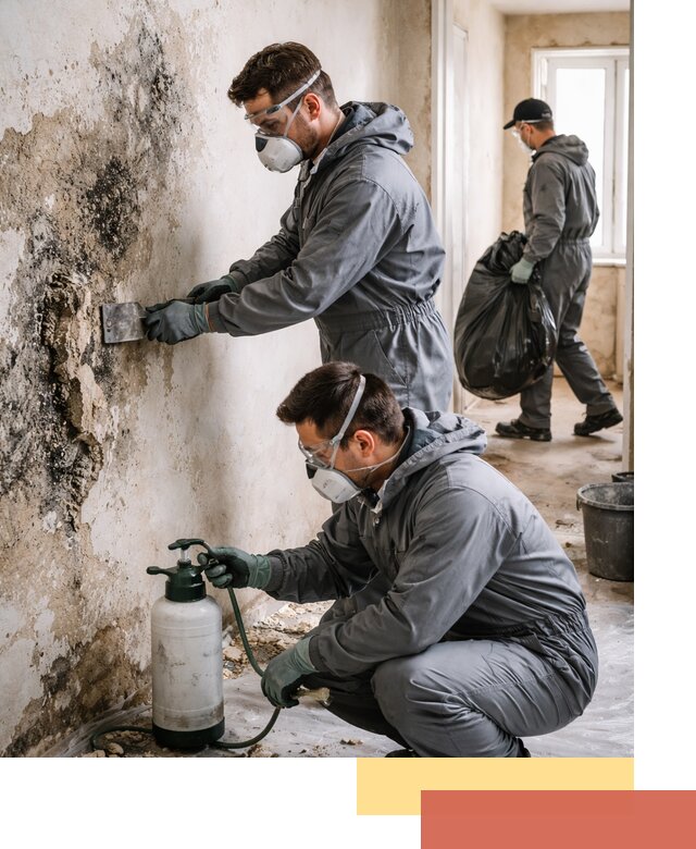 Удаление плесени со стен профессионально в Ишиме