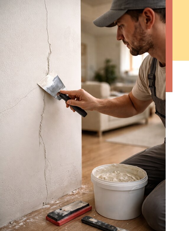 Заделка трещин и сколов в Ишиме от 2546 руб. — быстро и недорого | ОТДЕЛОЧНИК-Шм