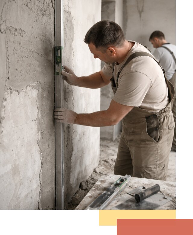 Установка штукатурных маяков в Ишиме с гарантией качества