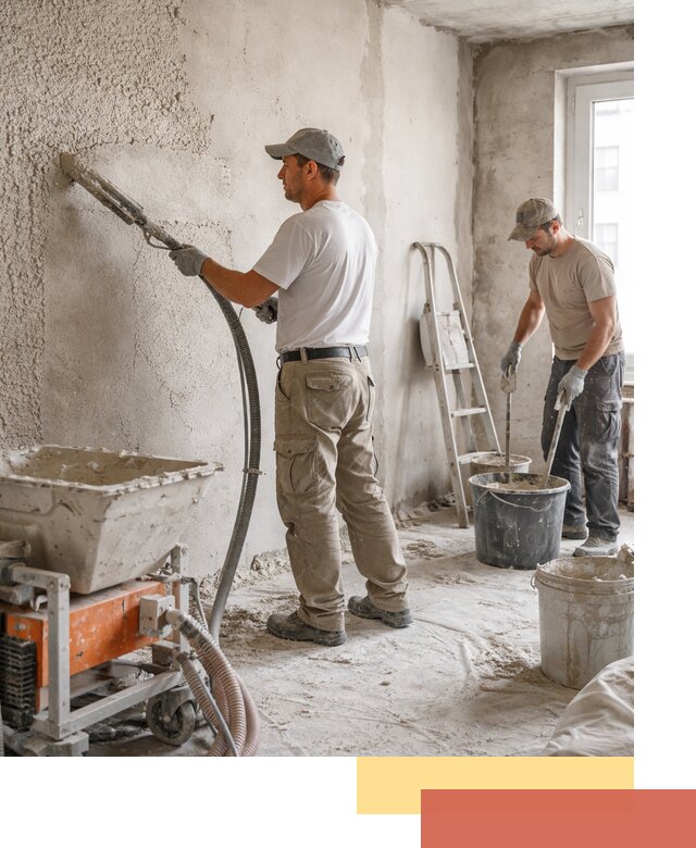 Машинная штукатурка стен в Ишиме — быстро и качественно