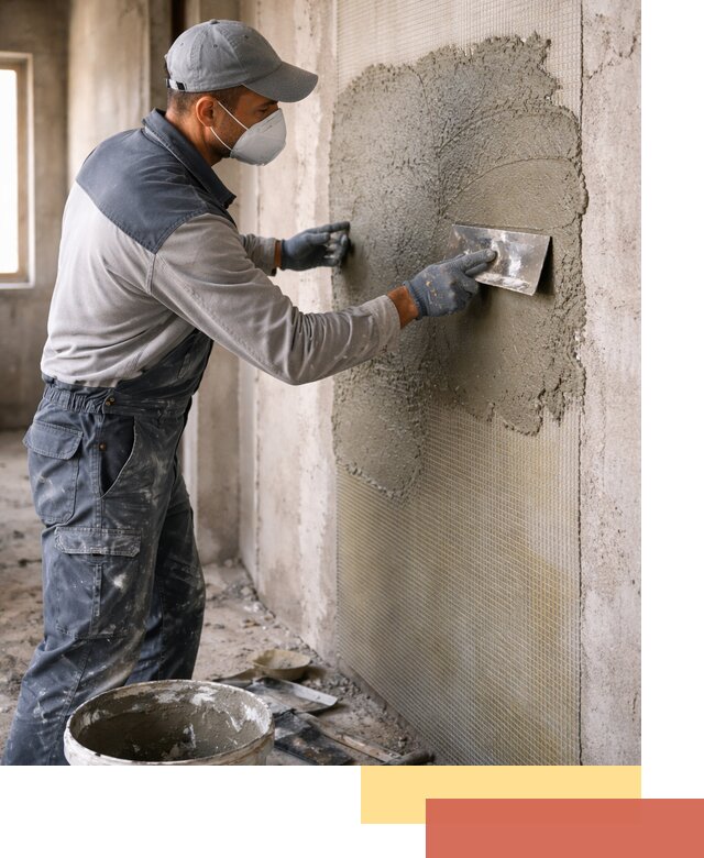 Штукатурка стен по сетке в Ишиме под ключ качественно и быстро