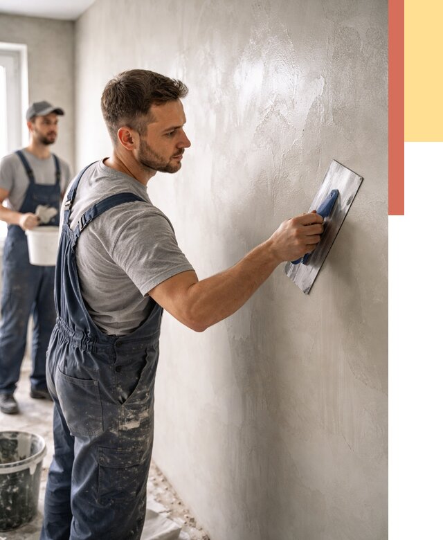 Глянцевание штукатурки стен в Ишиме от 7795 руб. — услуги и затирка | ОТДЕЛОЧНИК-Шм