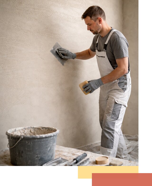 Декоративная штукатурка травертин в Ишиме для стен и потолков