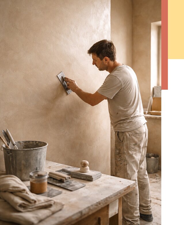 Марокканская штукатурка таделакт в Ишиме под ключ от 4365 руб. | ОТДЕЛОЧНИК-Шм