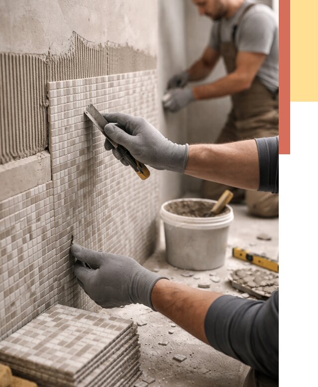 Облицовка стен мозаикой в Ишиме от 3326 руб/м2 — укладка мозаики на стены | ОТДЕЛОЧНИК-Шм