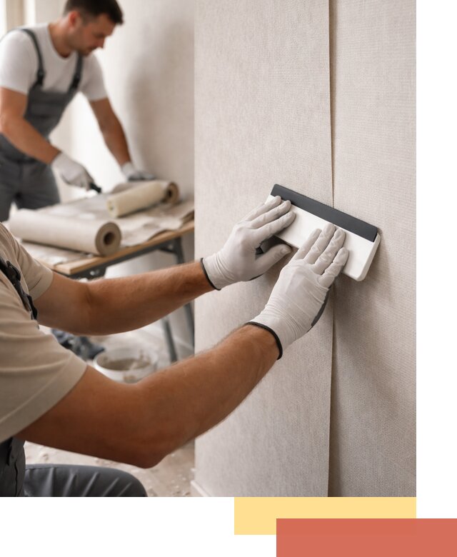 Поклейка обоев под покраску в Ишиме профессионально и быстро