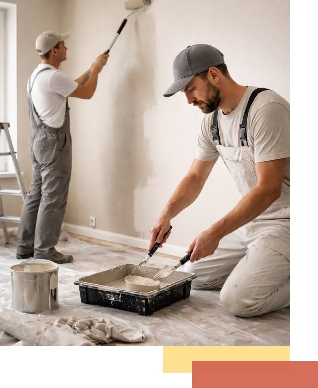 Покраска стен в квартире в Ишиме — профессионально и аккуратно