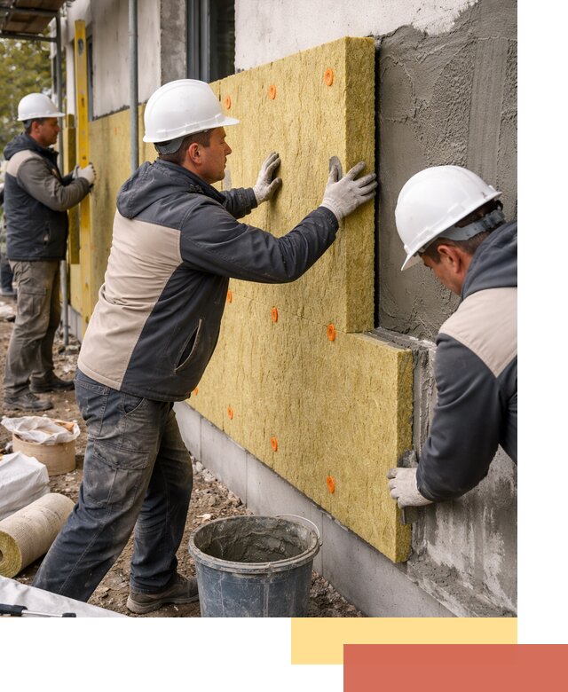 Утепление стен минватой в Ишиме — тепло и звукоизоляция