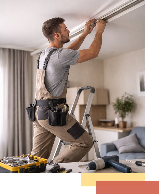 Ремонт натяжных потолков в Ишиме — качественно и оперативно