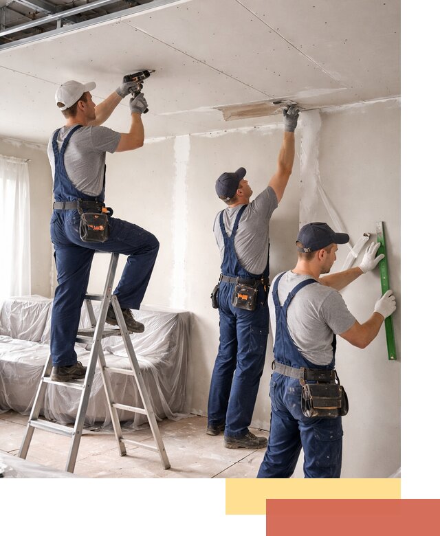 Профессиональная отделка потолка в Ишиме быстро и качественно