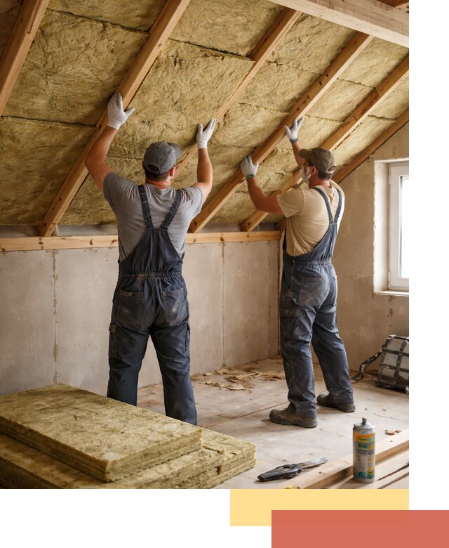 Утепление потолка минеральной ватой в Ишиме